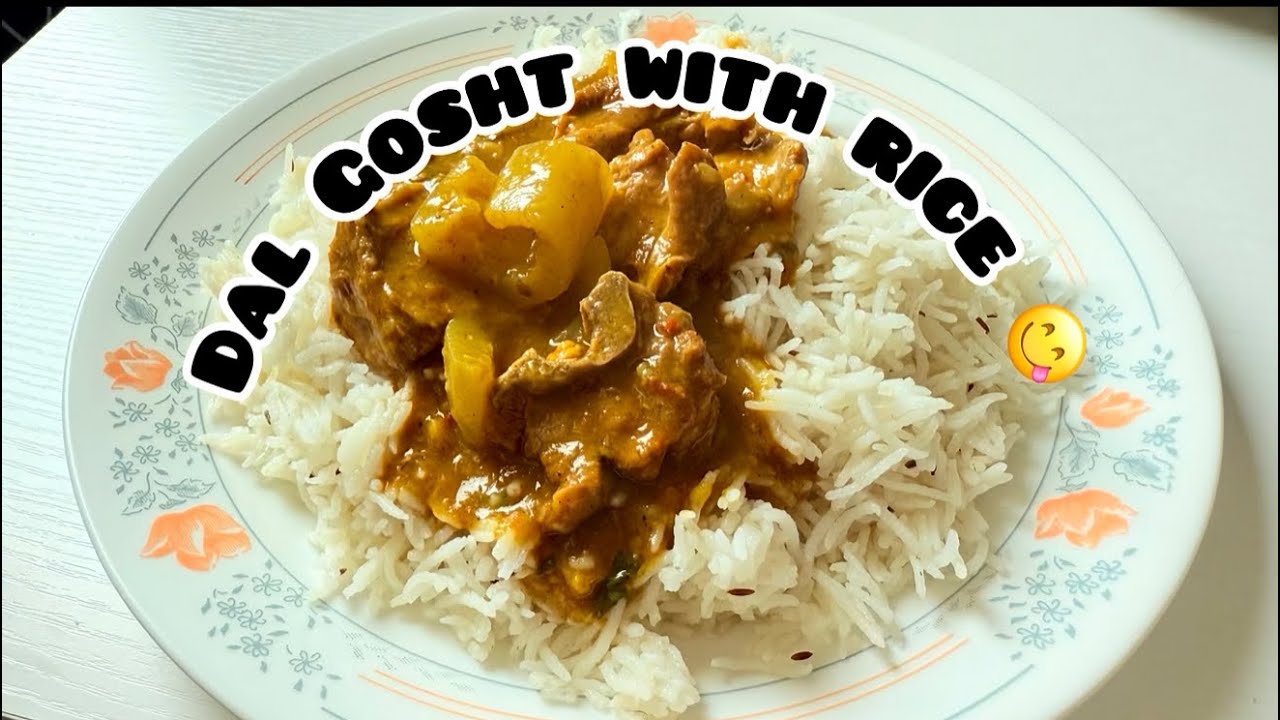 Homemade Dal Gosht 🍛 | Desi Comfort Food ❤️ #DalGosht #MuttonDal #HomemadeFood #DesiFood #food 