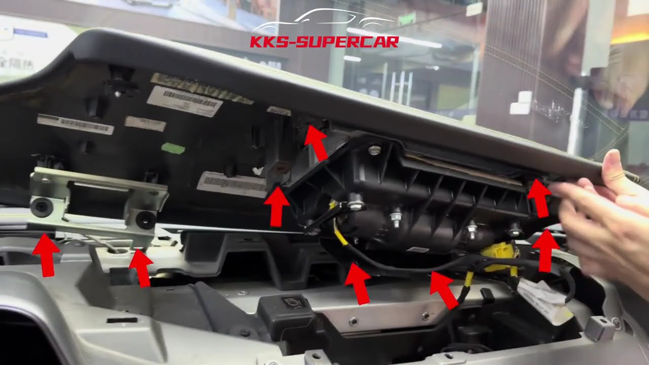 Ferrari 458 Passenger Display Installation | Step-by-Step Guide by KKS-Supercar #ferrari458 #ferrari
