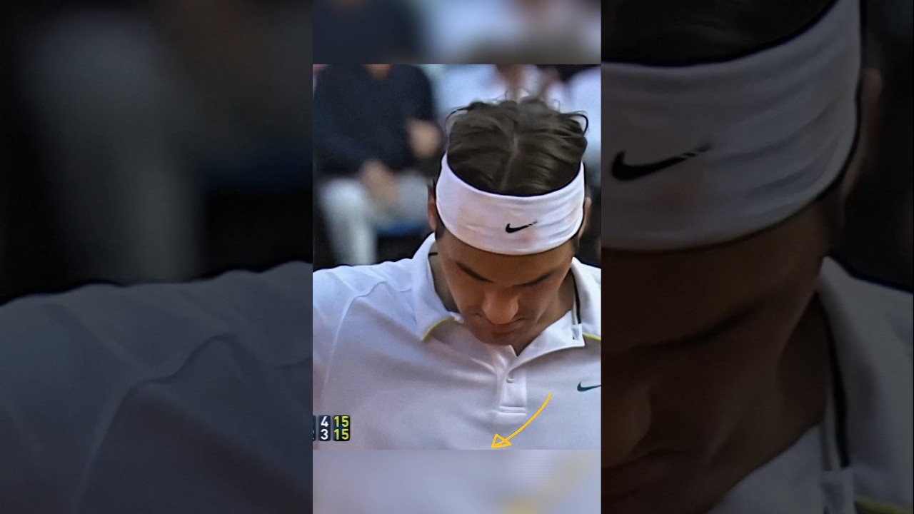 Think Roger Federer was BAD on clay? 🧐 #tennis