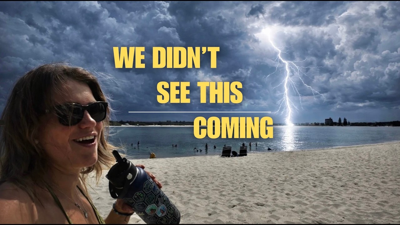 EVACUATED from the beach in Australia