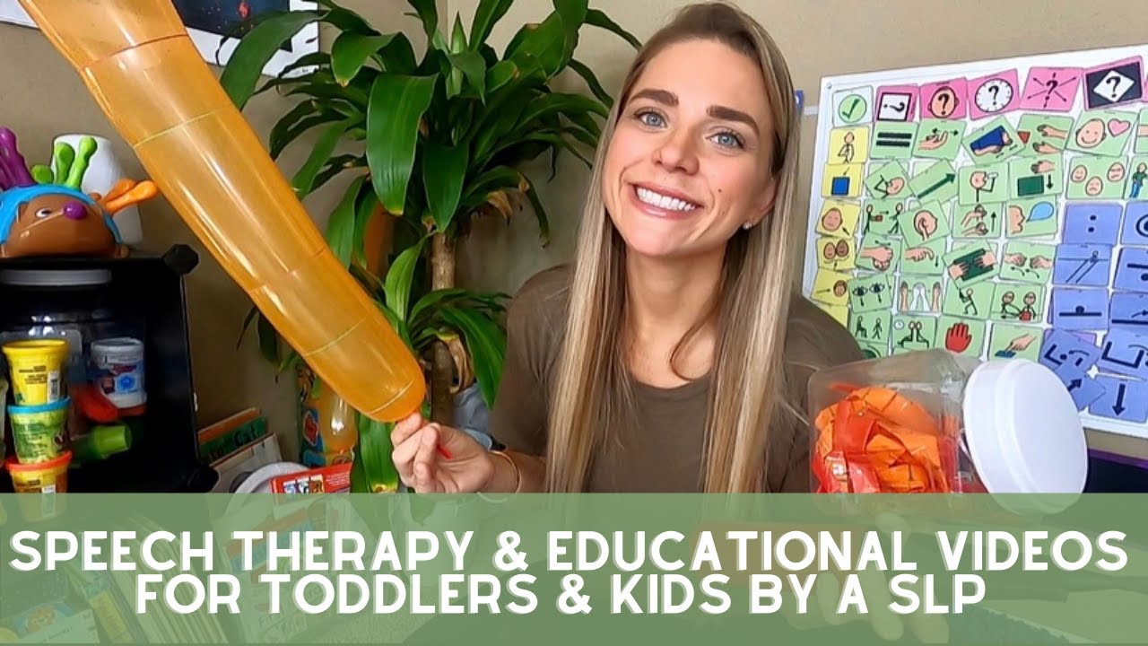 Speech TV for Kids l Learn and play balloons with Miss A | Games for Autism Therapy for Kids