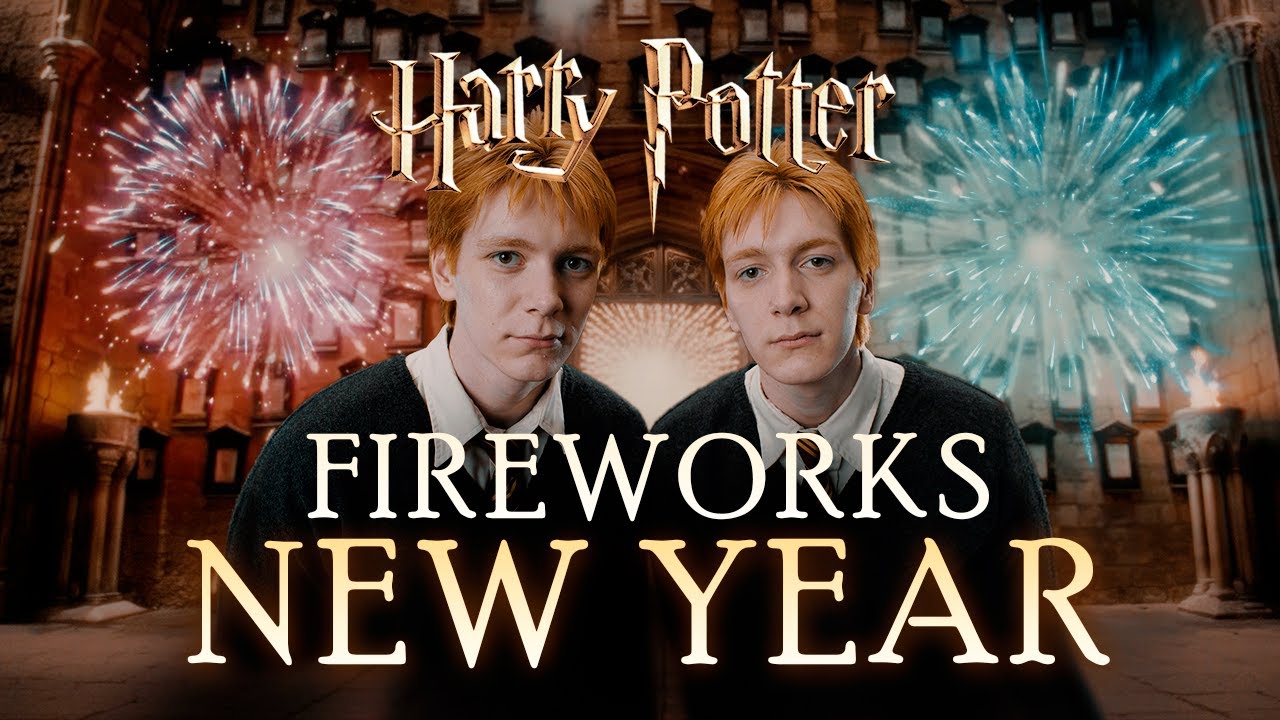 Harry Potter | New Year 2026 - Hogwarts ✨Weasleys Firework Display !