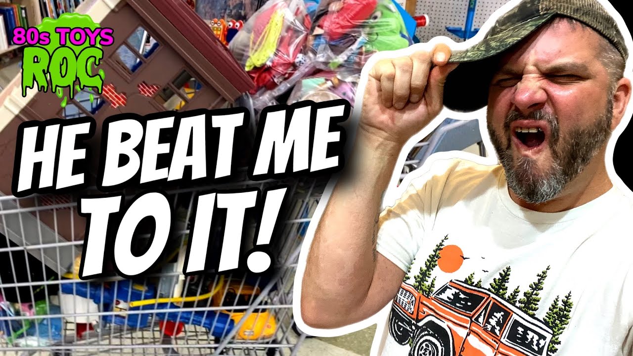 They DUMPED Their Entire Vintage Real Ghostbusters Collection at The Thrift Store! #ghostbusters