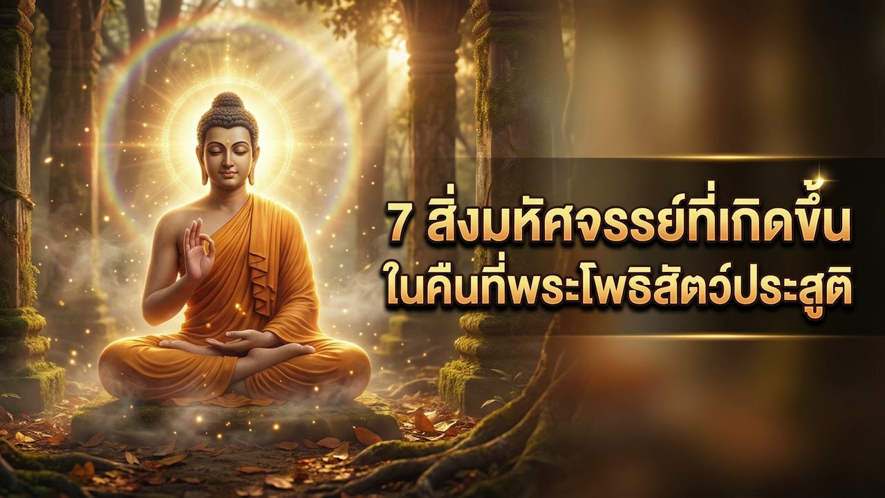 7 สิ่งมหัศจรรย์ที่เกิดขึ้น    ในคืนที่พระโพธิสัตว์ประสูติ | แสงแห่งธรรม