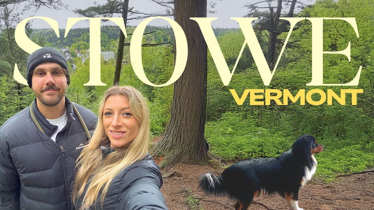 Our Dog Takes Us Hiking in Stowe, Vermont | Hikes, Coffee, Breweries & a Ben & Jerry’s Fail [EP6]