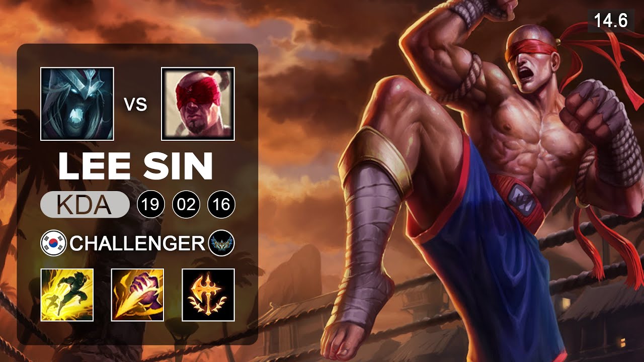 Lee Sin vs Karthus Jungle - KR Challenger - Patch 14.6 Season 14