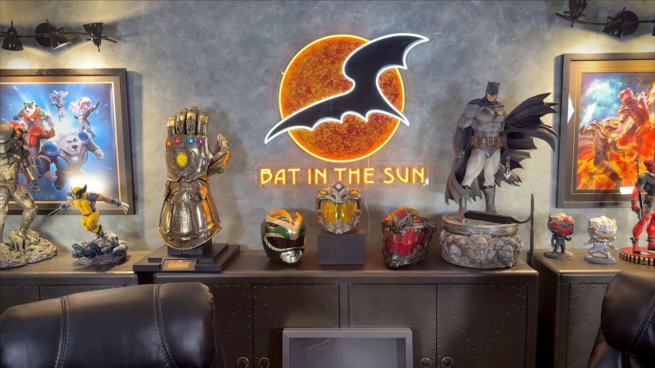We Built the ULTIMATE Superhero Podcast Room!