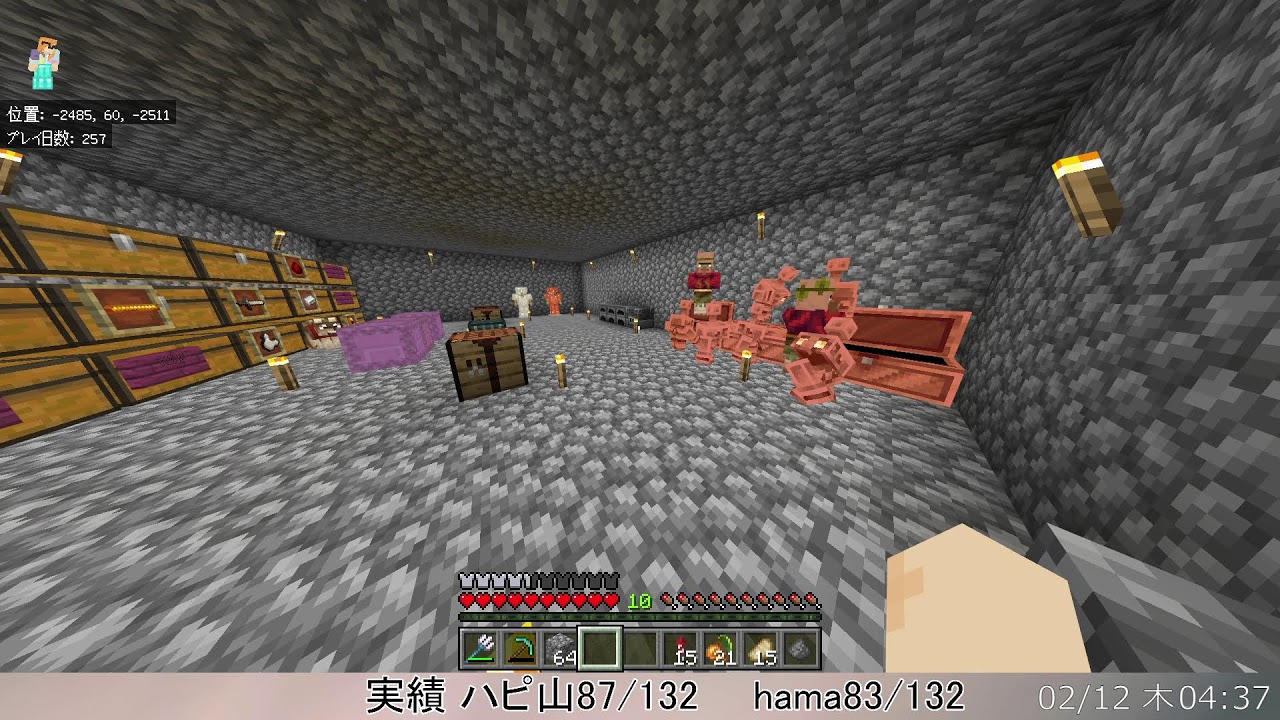 ハピクラ#6 続き【マインクラフト】