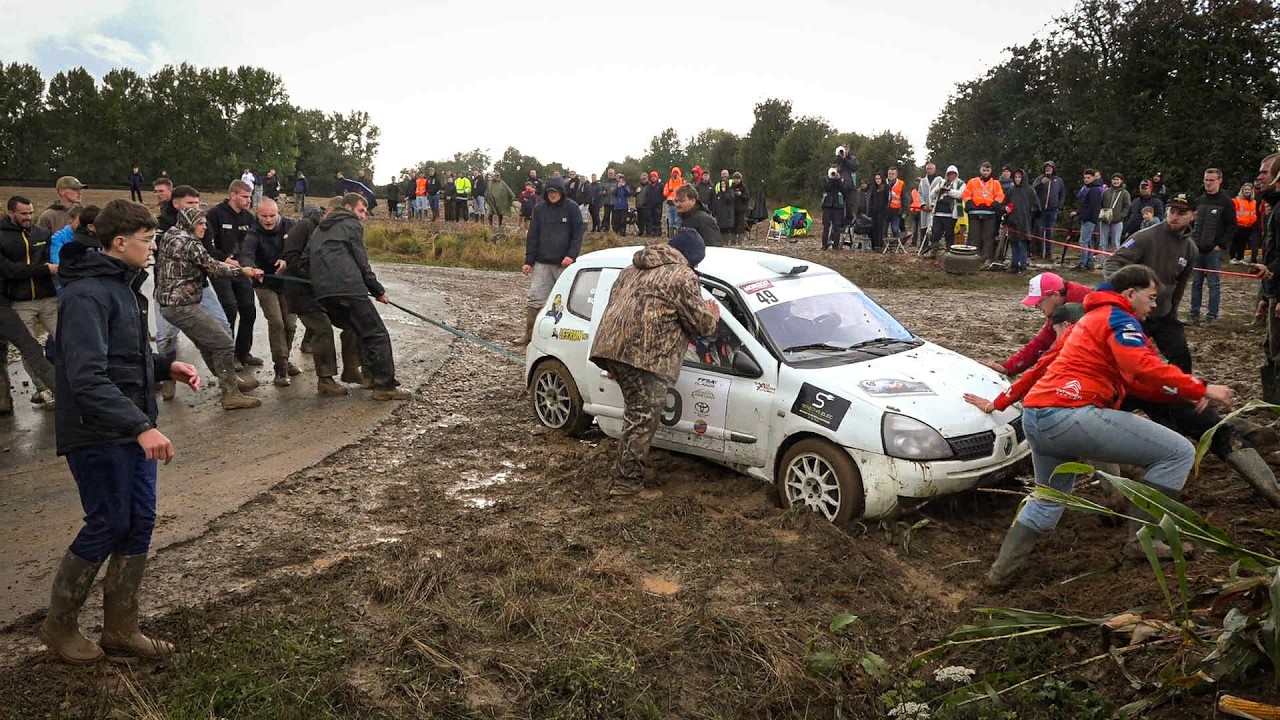 CRASHES & MANY MISTAKES Rallye du Béthunois 2025 🇫🇷 [HD]