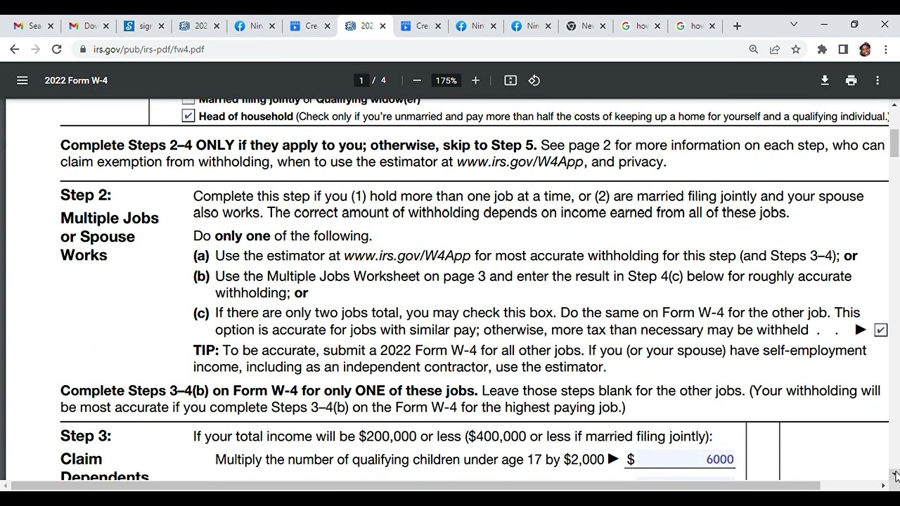 2022 Form W 4   Google Chrome 2022 07 16 09 43 12