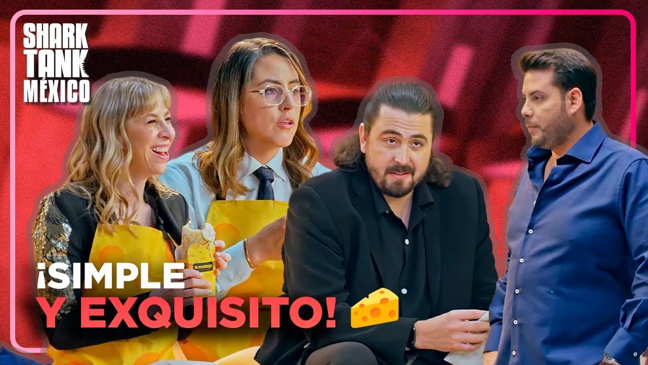 Richeese derrite de felicidad tu paladar 🧀 🤤 | Temporada 8 | Shark Tank México