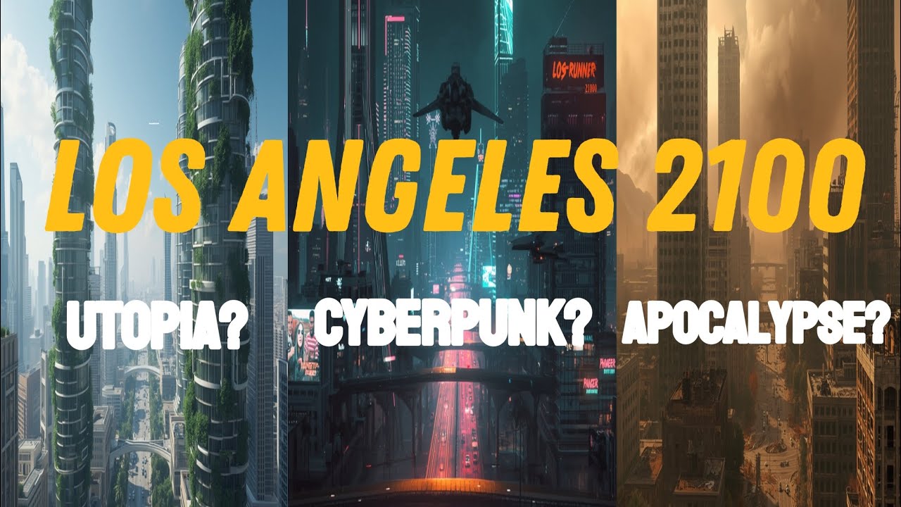 Los Angeles in 2100: Utopia, Cyberpunk, or Apocalypse?         #FutureCity#LosAngeles2100
