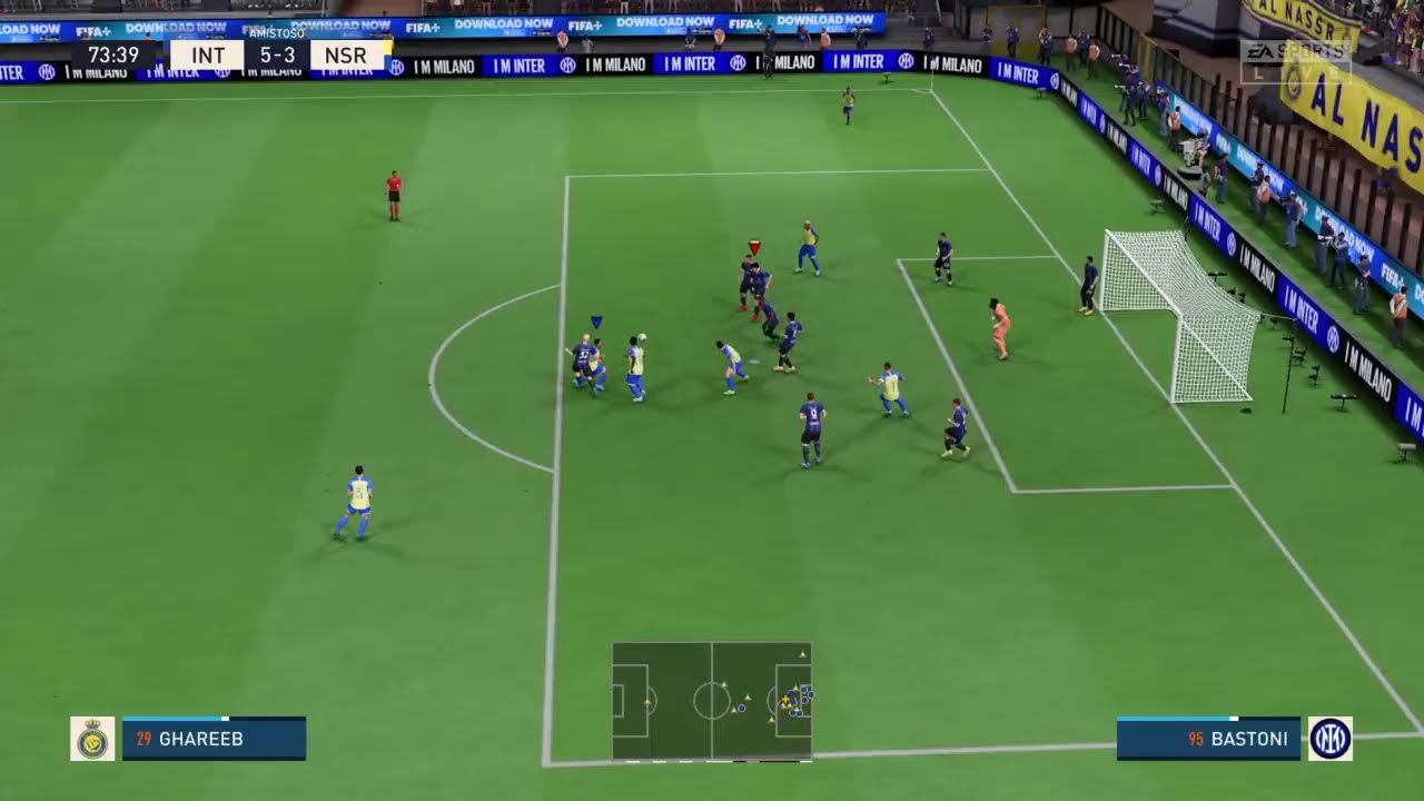 Inter VS Al Nassr - FIFA 2023 - #Gameplay #Live