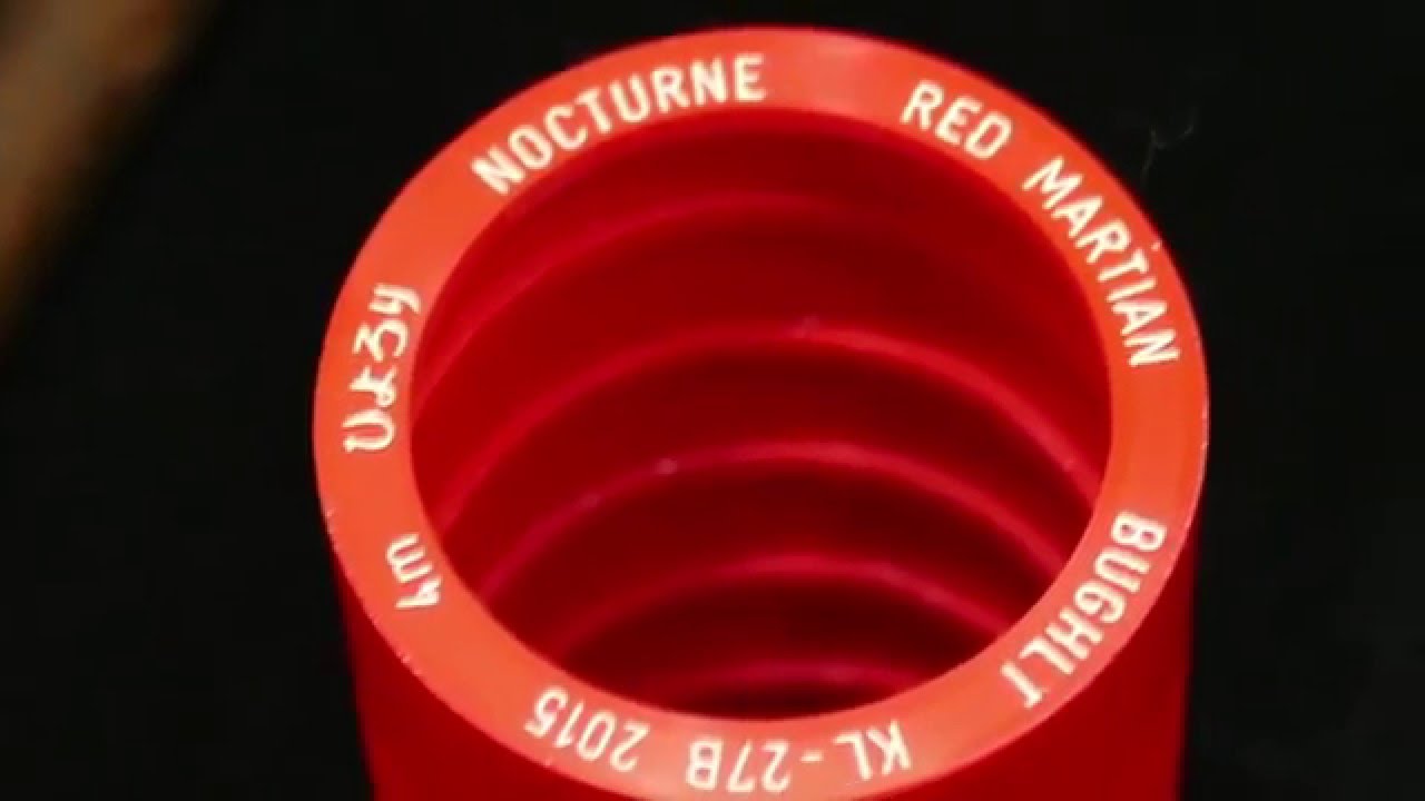 RED MARTIAN ひょろりEDISON PHONOGRAPH WAX CYLINDER RECORD