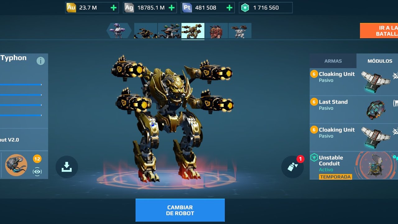 4x Ultimate ion TYPHON is killing the META | War Robots Gameplay WR