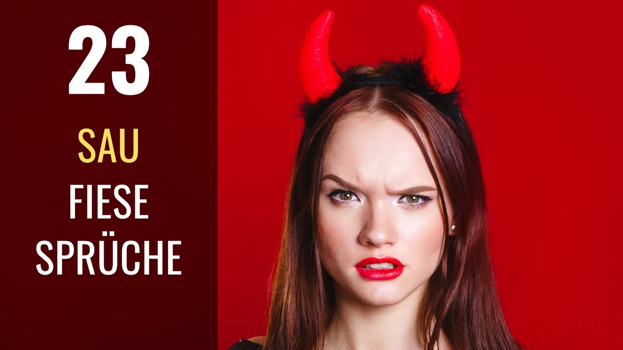 Fiese Sprüche 🔪 (ACHTUNG: Auf eigene Gefahr!)