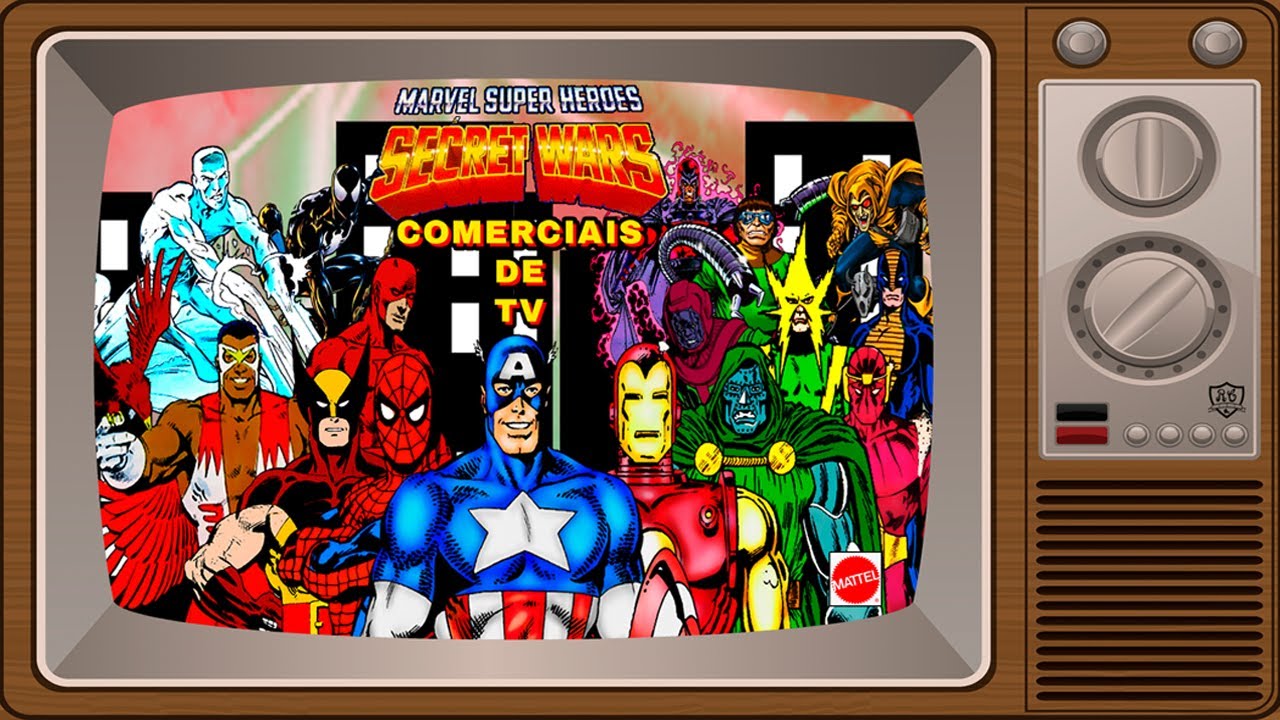 Secret Wars Mattel Comerciais