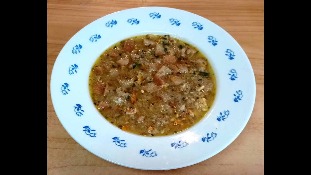 Vynikající chlebová polévka za pár minut