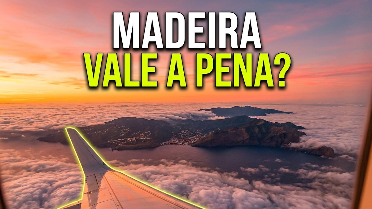 Nascer do sol a caminho da Madeira: voo sobre o Atlântico 🌅✈️ 🇵🇹