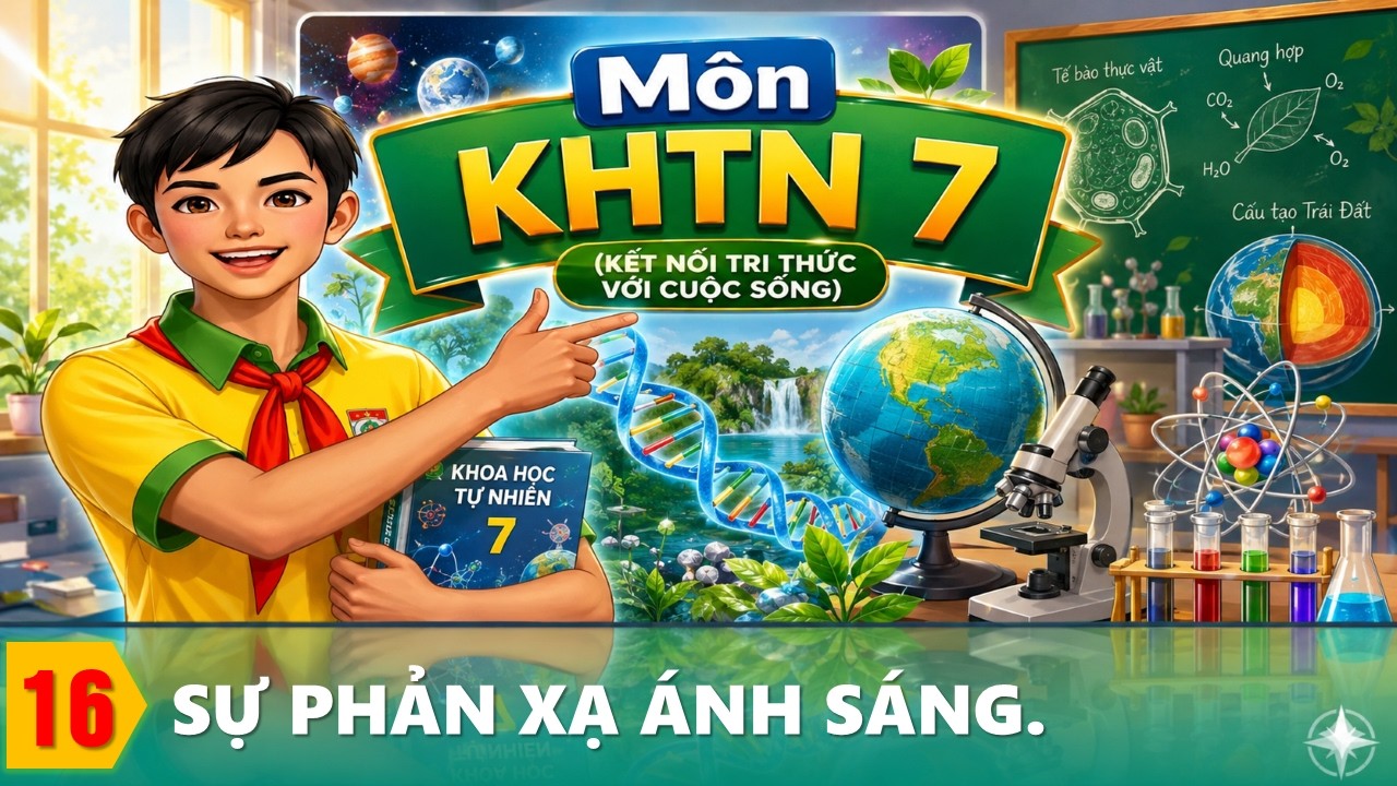 KHTN 7 - BÀI 16. SỰ PHẢN XẠ ÁNH SÁNG