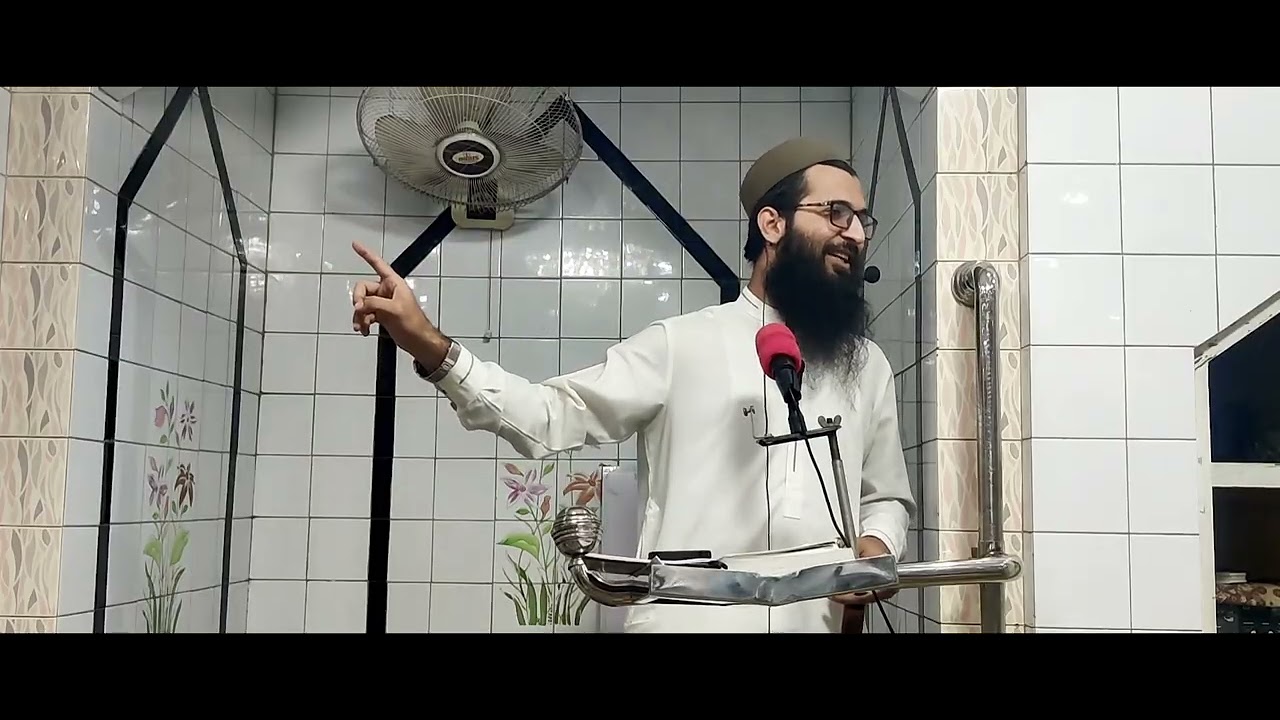 حضور نبی کریم ﷺ کی زاتِ مبارک اور شرکیہ عقاٸد۔ جہعہ 29 اگست 2025 قاری مہمد طلحہ