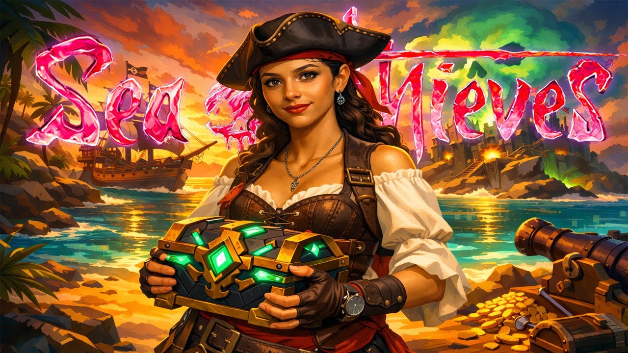 Little mermaid is here !!|| Sea of Thieves Gameplay With Facecam || Goal 1000 subscriber