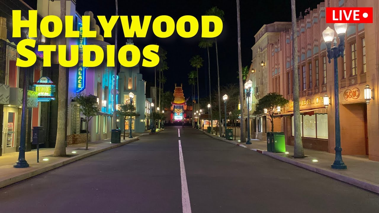 🔴LIVE🔴 Sunday Night At Hollywood Studios &| Fantasmic | Disney World Livestream In 4K HD
