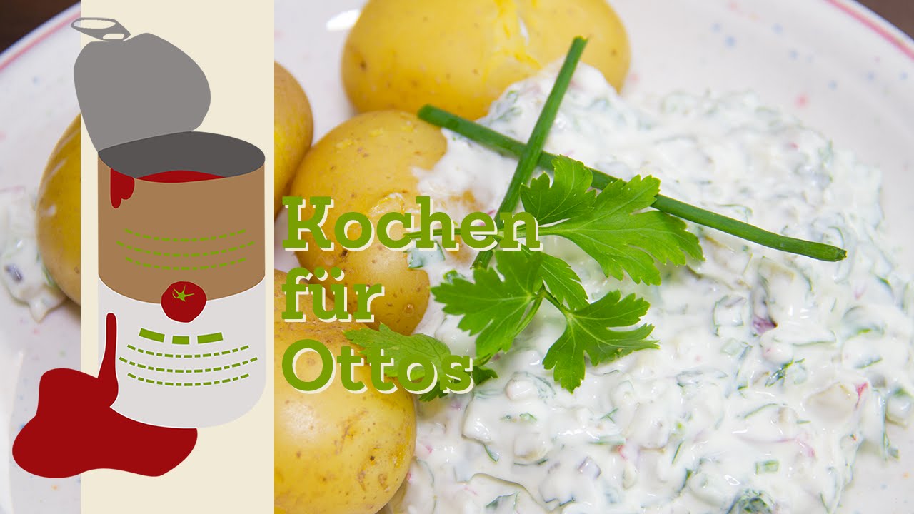 Wie macht man Pellkartoffeln mit Quark  - SCHNELL und EINFACH - Rezept #10