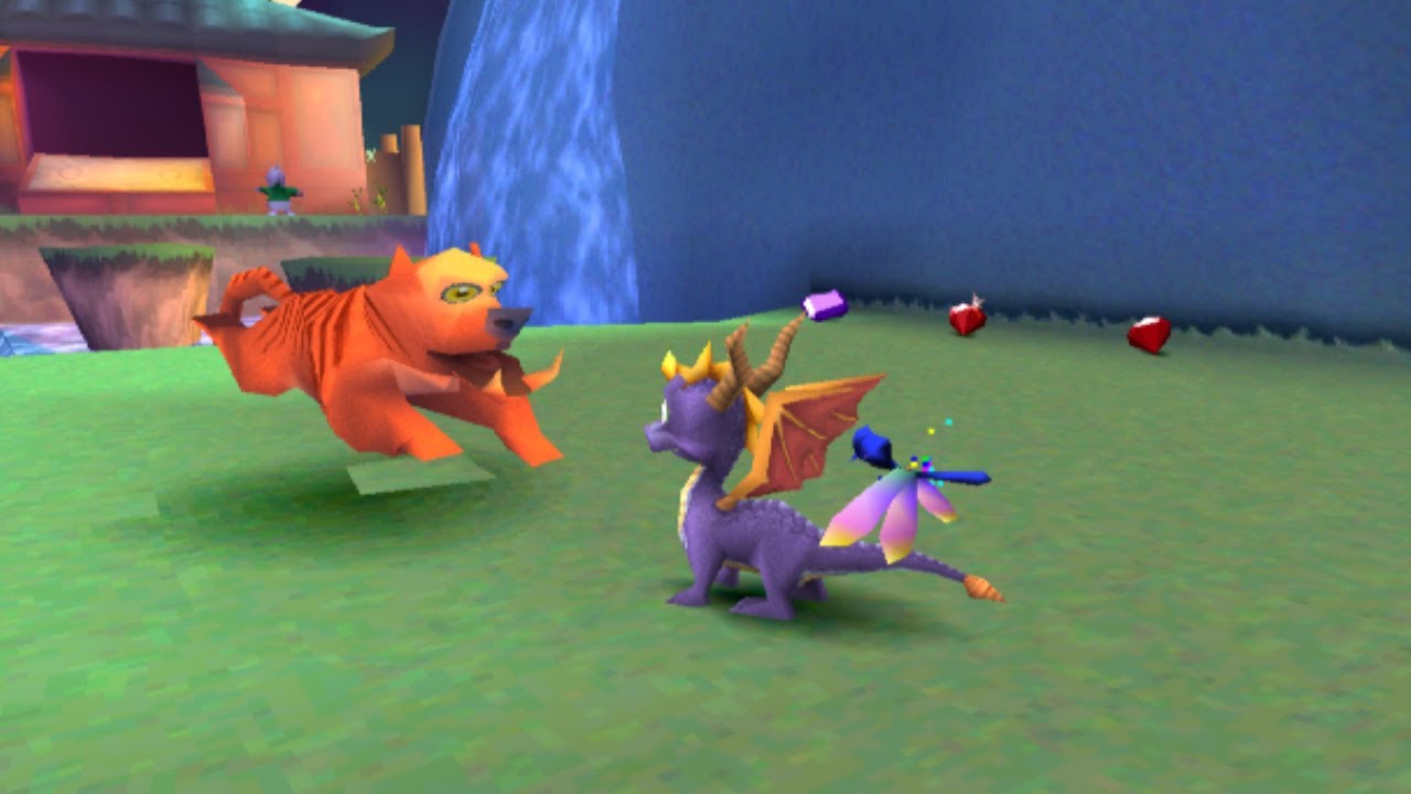 Spyro: Year of the Dragon Prototype (April 25th 2000) - Midday Gardens, Part 1