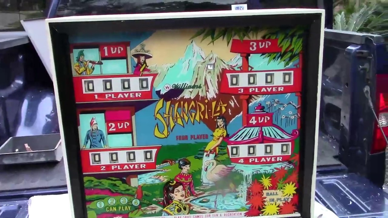 Shangri-La pinball machine