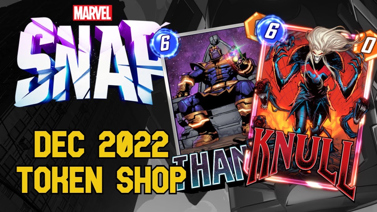 Dec. 2022 Token Shop Guide | MARVEL SNAP