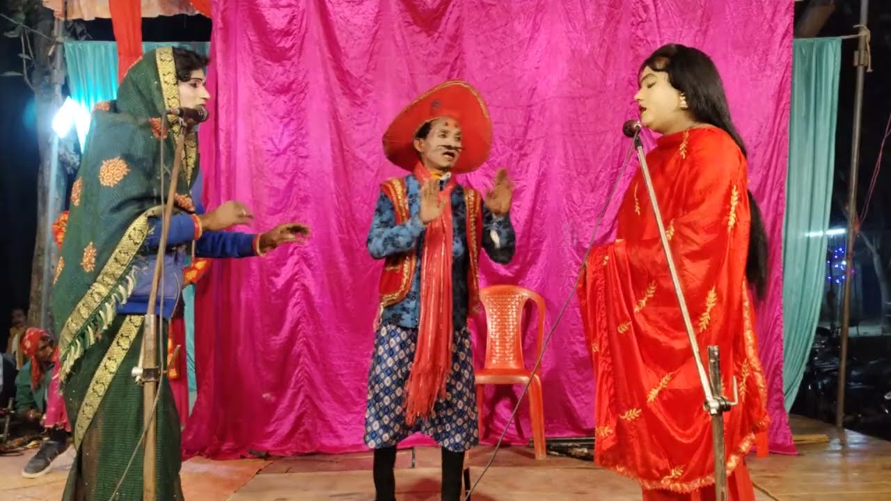 भाग 6# नई कंपनी जिला अयोध्या की नौटंकी#संगीत #   सीतापुर की गीता उर्फ़ डाकू धर्म सिंह#