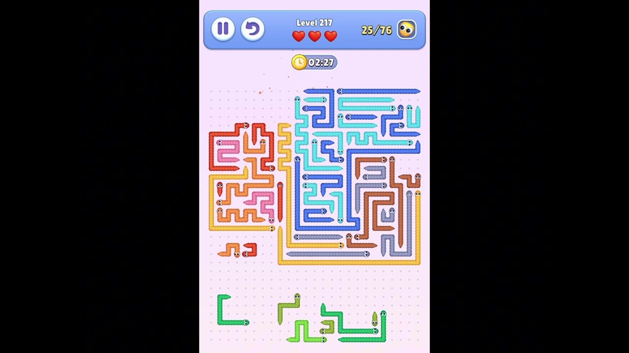 Snake Escape &ndash; Level 217 Walkthrough 🐍🧩✨