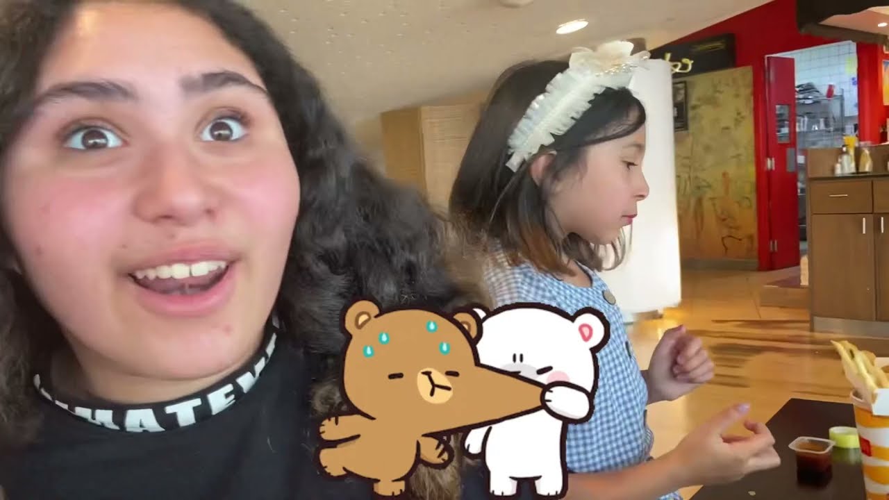 اليوم جربنا شي يديد رينبو بارك💕 يوميات حور وحوراء