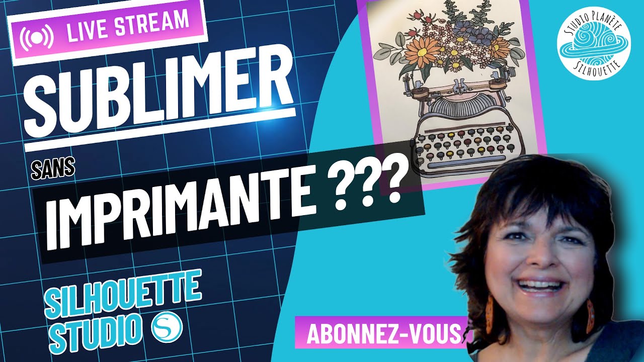 Comment SUBLIMER sans IMPRIMANTE !!! Yahoo !!! 😎 🥰 🥳 #siser #silhouettestudio #sublimation