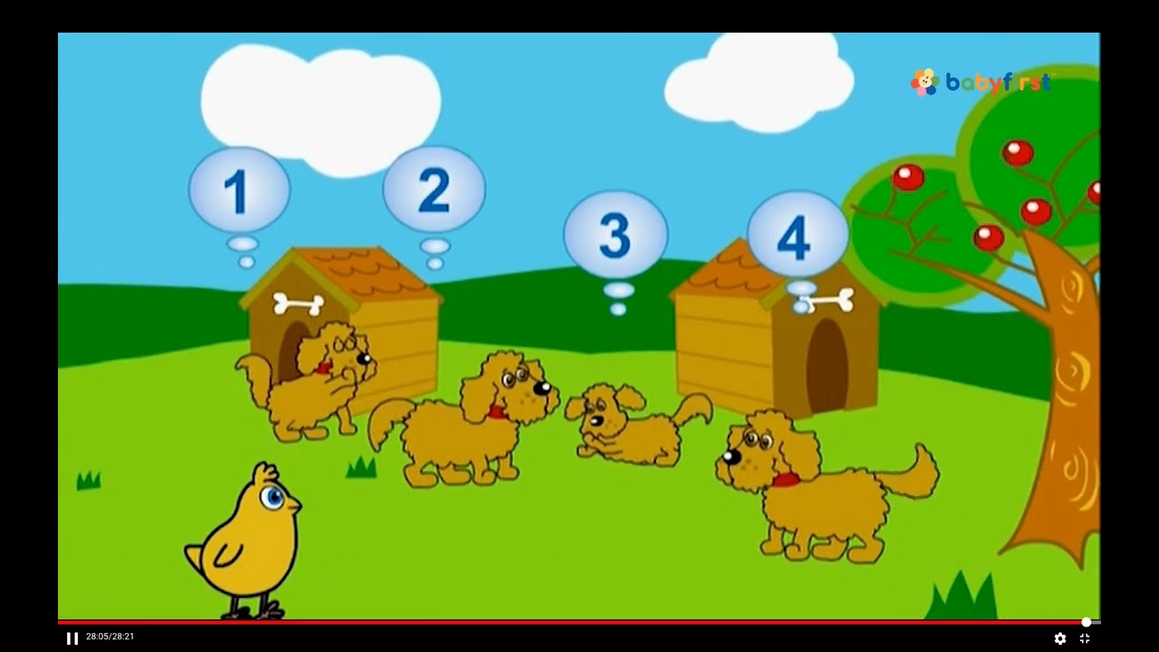 The Numbers Farm: 4 Cats, 4 Dogs
