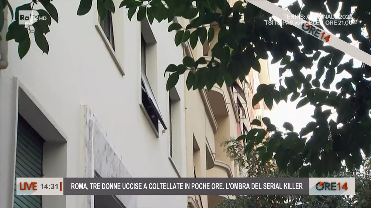 Roma, tre donne uccise a coltellate in poche ore. L'ombra del serial killer - Ore 14 del 18/11/2022