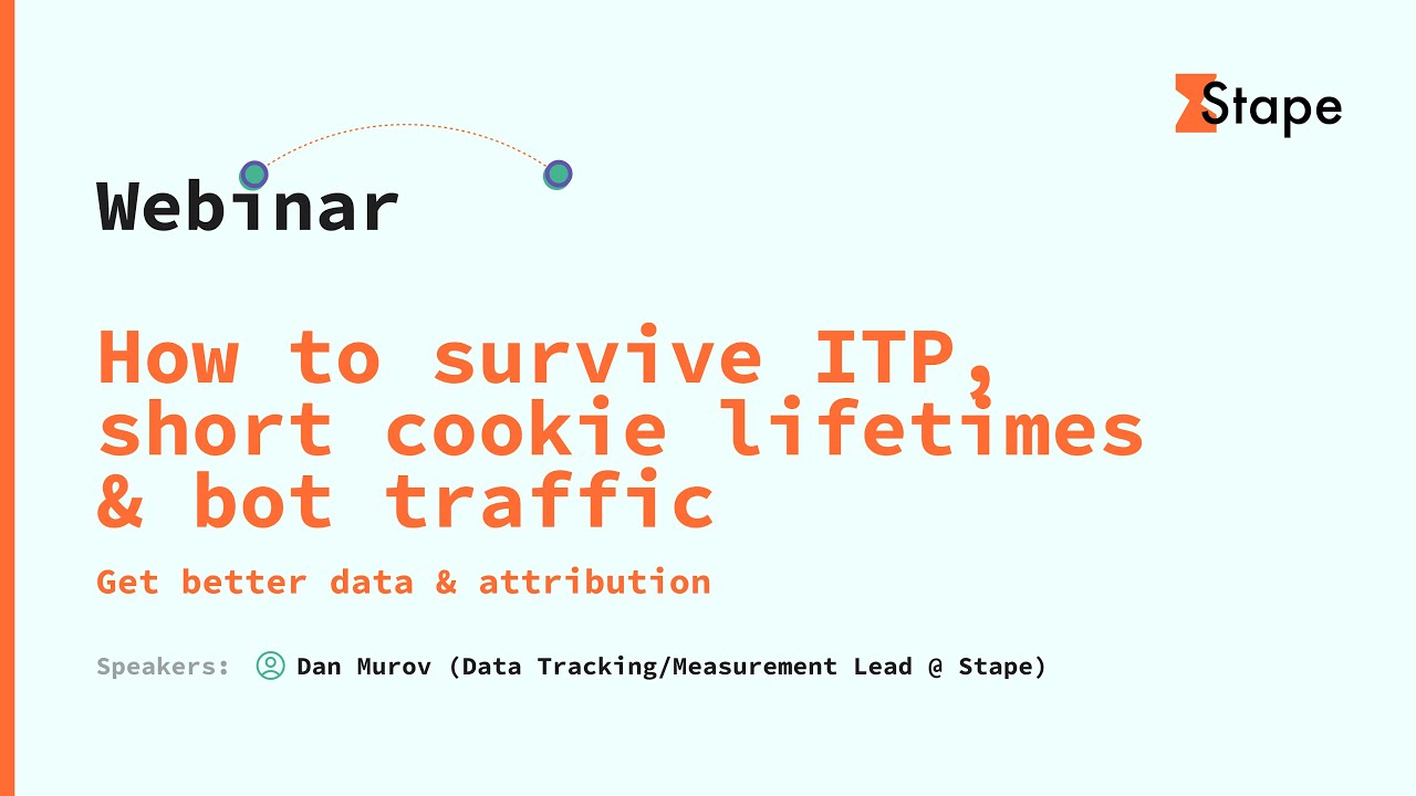 Improve data quality & conversion attribution with Stape server-side tracking | Webinar Recording