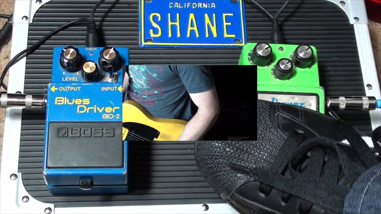 Ibanez Tubescreamer TS9 против педали BOSS Blues Driver BD-2