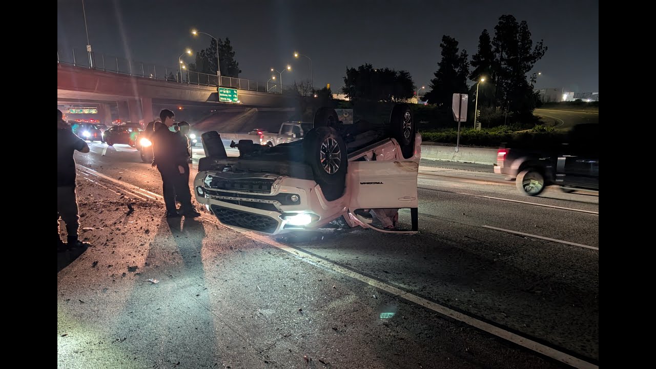 13 Jan 2026 18:10 Dashcam Crash Recording CA-41 36.7431, -119.7774