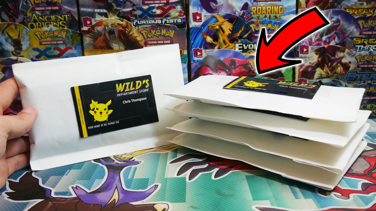 BRAND NEW!! OPENING 5X  POKEMON CARD MYSTERY GRAB BAGS!!!