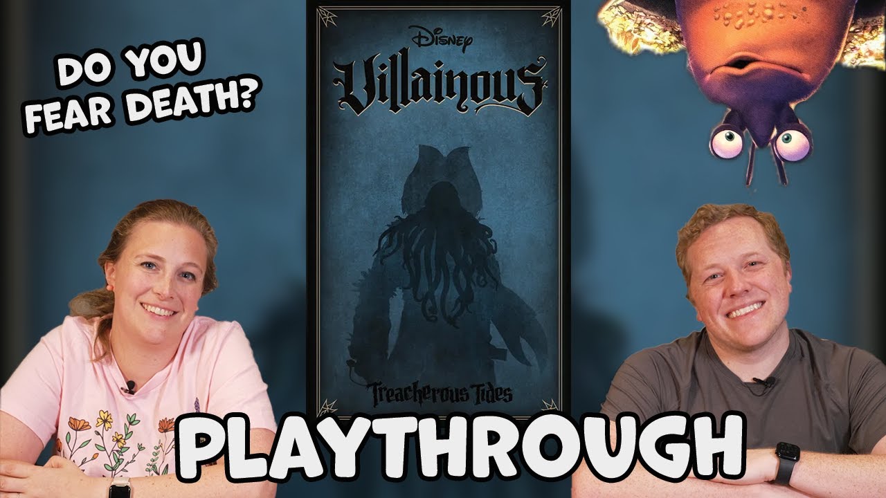 Disney Villainous: Treacherous Tides Playthrough!