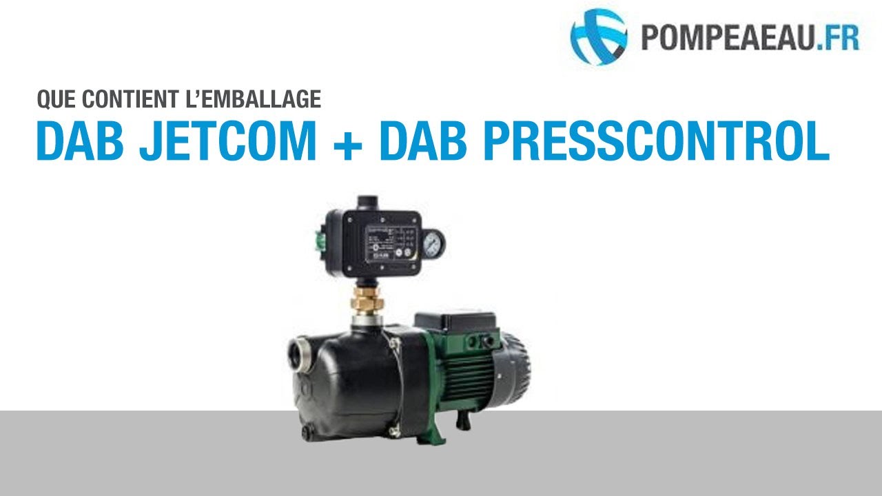 DAB JetCom 82M + DAB Presscontrol - Déballage