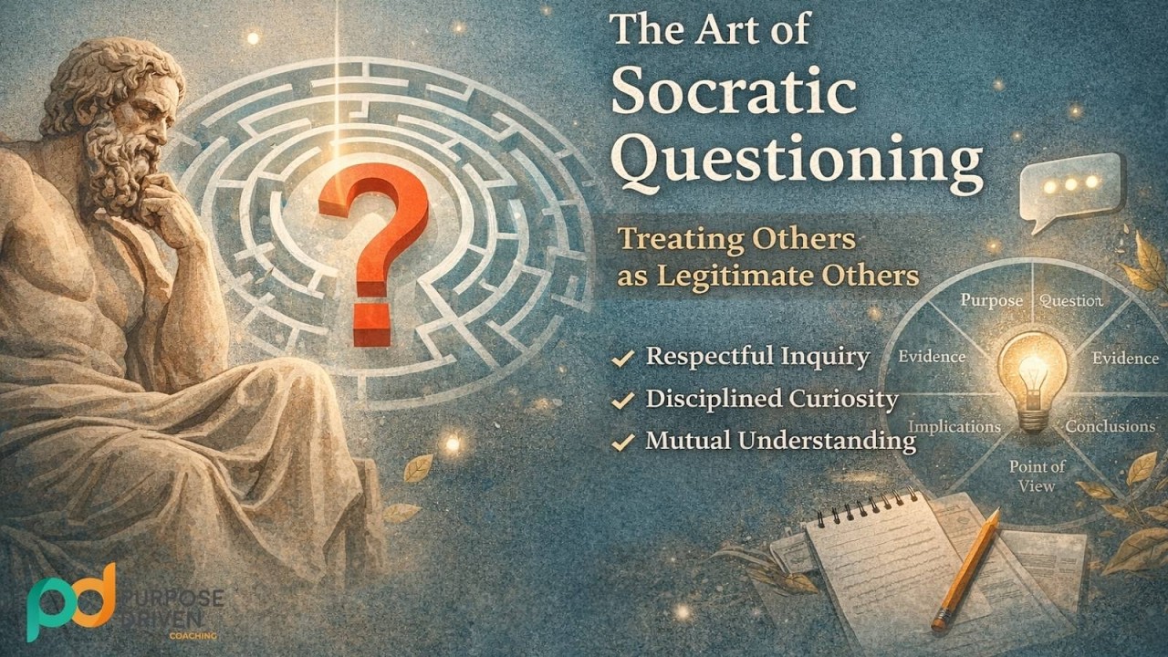 The Art of Socratic Questioning, How to Think Clearly and Lead Better Conversations