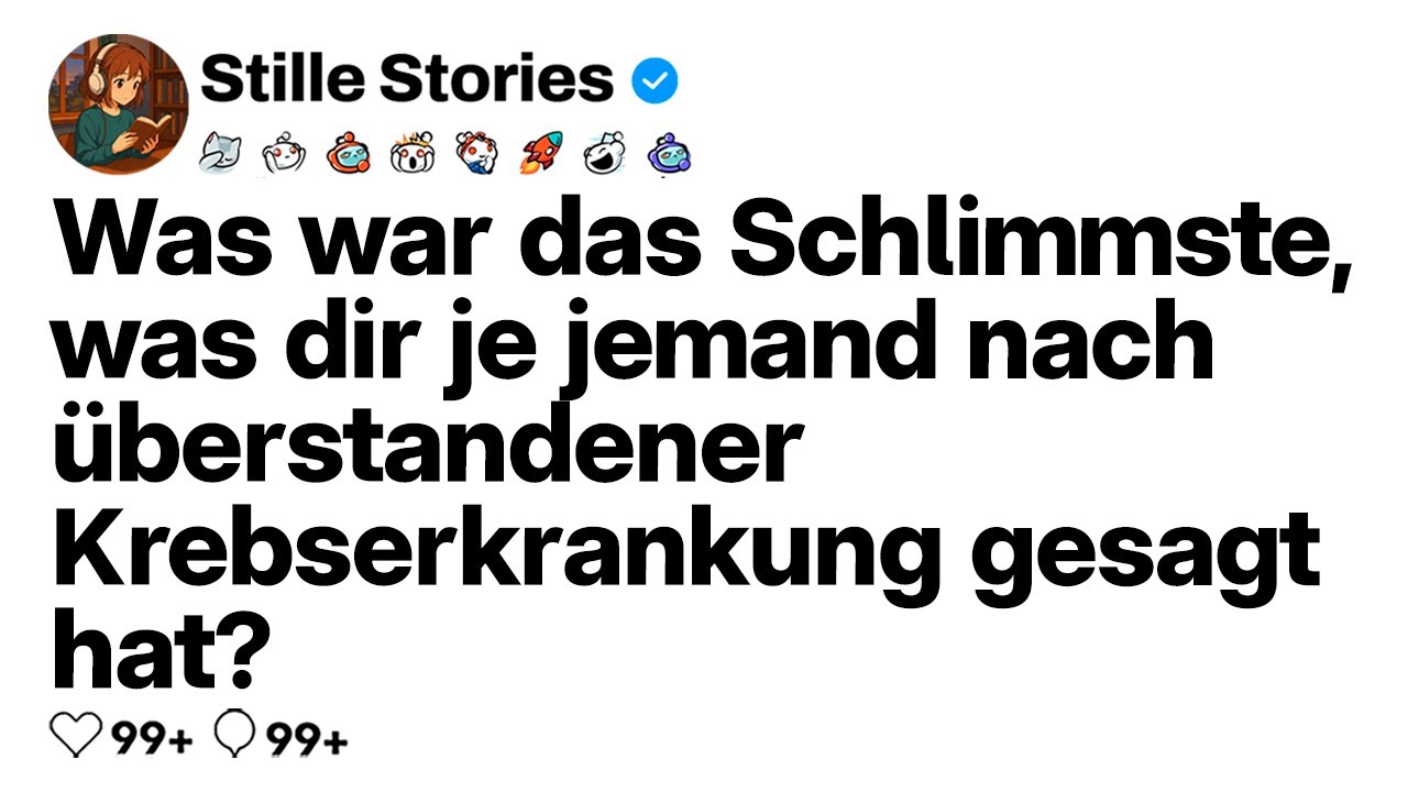 [VOLLE GESCHICHTE] Was war das Schlimmste was man dir sagte nachdem du den Krebs besiegt hattest?