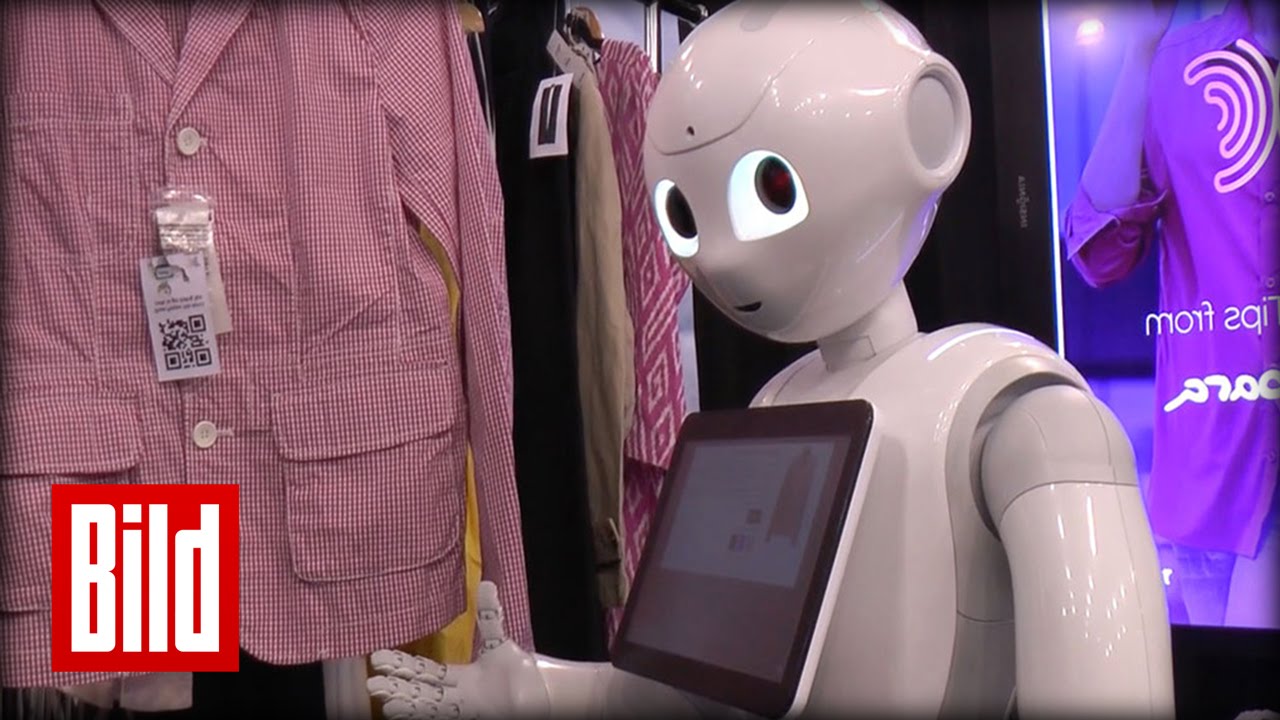 Roboter hilft beim Shopping - Ratschläge von Pepper