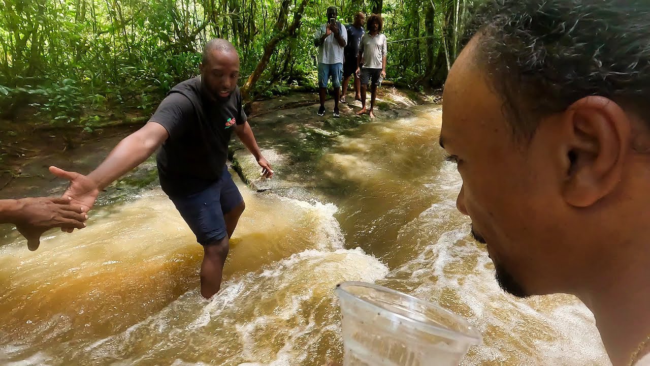 🌿 Crossing This Jungle Rapid in Suriname 🇸🇷