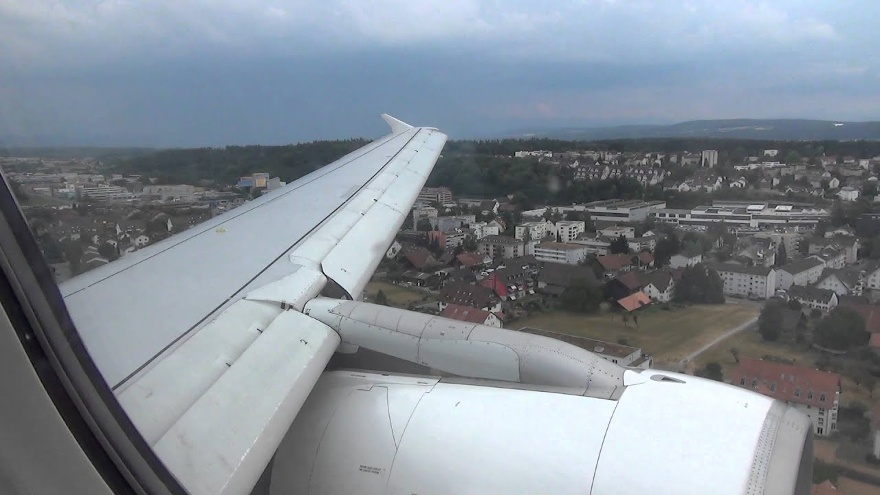 *Onboard* STAR ALLIANCE Swiss A320 [] EDDH-LSZH