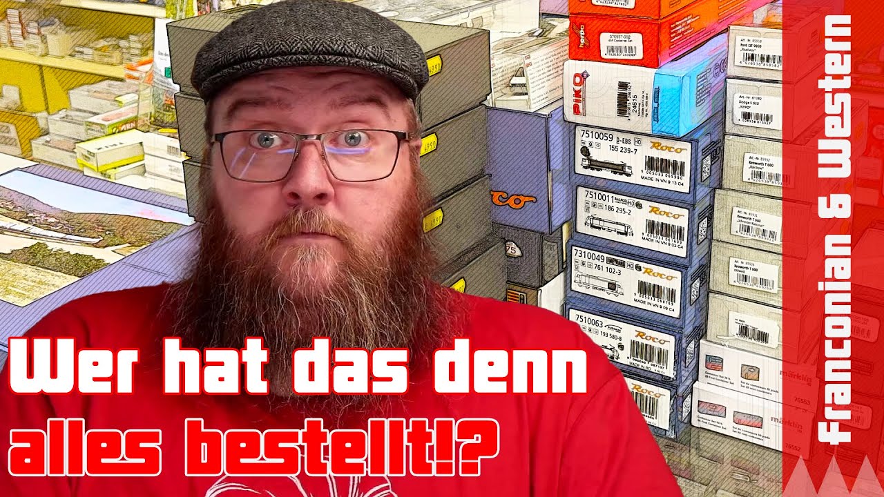 F&W204: Mega Unboxing #Märklin #Roco #Piko #herpa und mehr! 3 Tüten, über 40 Modelle! [Reupload!]