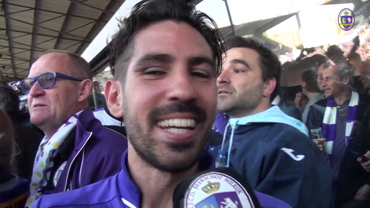 Doelpunt en reacties na Beerschot Wilrijk - Bocholt